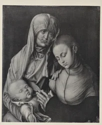 Maagd en kind met Sint-Anne.