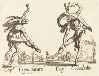 Kapitein Esgangarato en Kapitein Cocodrillo