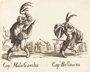 Kapitein Mala Gamba en Kapitein Bellavita
