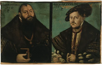 Johann Friedrich I, de Grootmoedige, Keurvorst van Saksen en Johann Ernst van Saksen