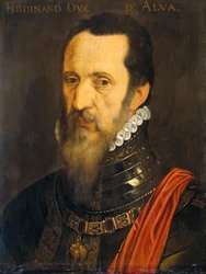 Portret van Fernando Alvarez de Toledo, hertog van Alba