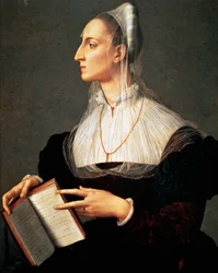 Portret van Laura Battiferri (Urbino)