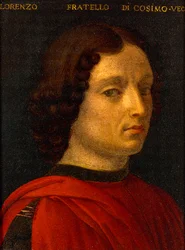 Portret van Lorenzo de Medici de Oudere, door Agnolo Bronzino