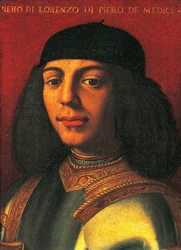 Portret van Piero de Medici, ook bekend als Piero de Ongelukkige