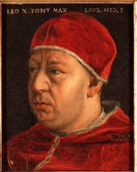 Portret van Paus Leo X (Johannes van Medici)