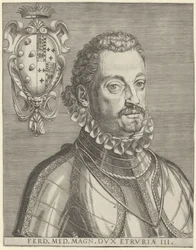 Portret van Ferdinando de