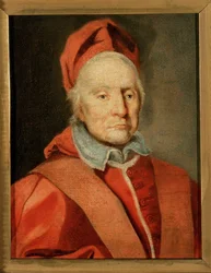 Paus Clemens XIe (schilderij op doek)