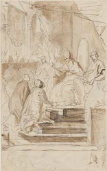 De heiligverklaring van St. Ignatius van Loyola