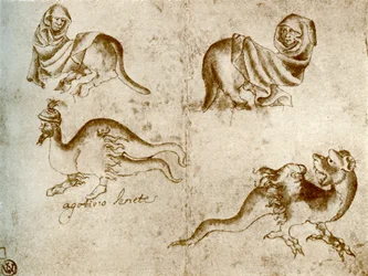 Studies door Agostino van Siena, 1913