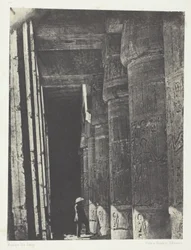 Médinet-Habou, Galerie van het Paleis van Ramsès-Méiamoun; Thebe