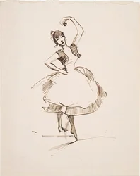 De Spaanse danseres