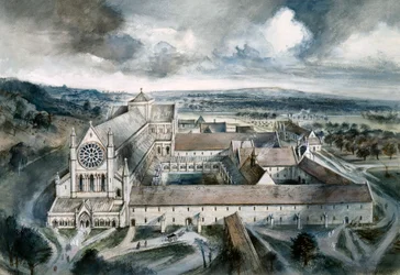 Byland Abbey, 1539, circa 1960s