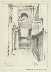 Ingang naar Serjeants Inn