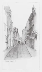 Londen Lanes: Maiden Lane (litho)