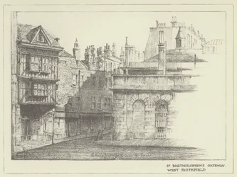 St Bartholomews Gateway, West Smithfield