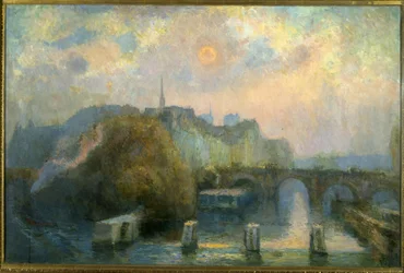De Cité, Parijs, herfst ochtend