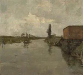 Gezicht op de omgeving van Dendermonde