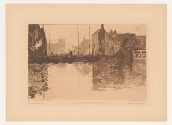 Havengezicht in Vlaanderen
