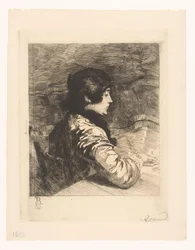 Portret van Charlotte Besnard