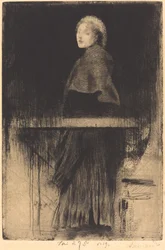 Vrouw met een Cape (La Femme à la Pelerine)