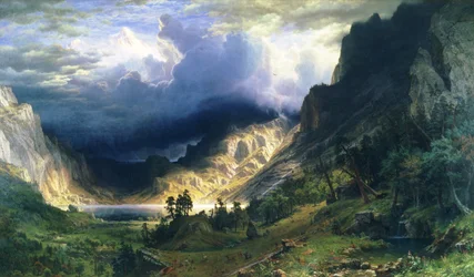 Een storm in de Rocky Mountains - Mount Rosalie