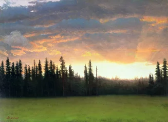 Zonsondergang in Californië