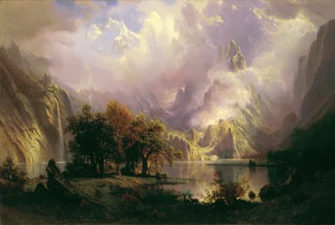 Landschap in de Rocky Mountains