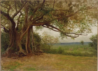 Studie voor "De landing van Columbus", 1892