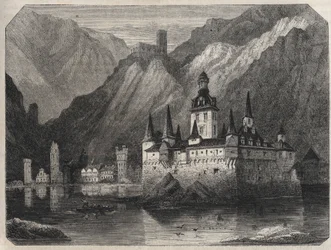Buitenaanzicht van de Pfalz