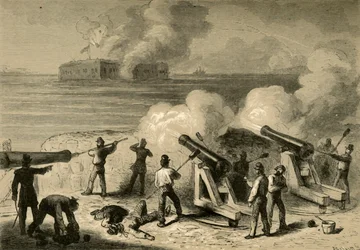De Aanval op Fort Sumter, 1878