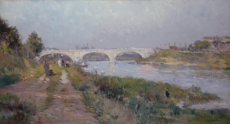 De brug over de Marne bij Charenton
