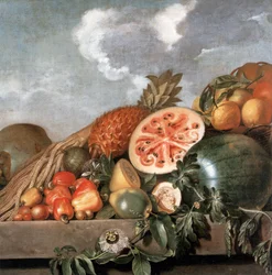 Ananas, watermeloenen en ander fruit (Braziliaans fruit)