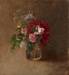 Bloemen in een glas