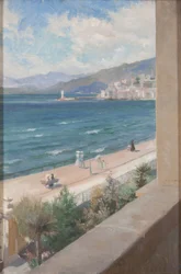 Vanuit mijn raam in Cannes