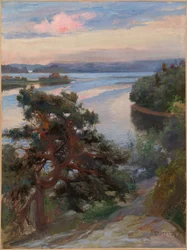 Landschap vanuit Haikko