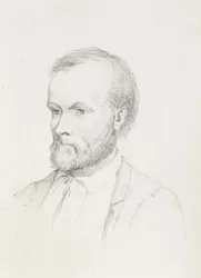 Portret van Aleksis Kivi