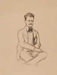 Portret van Jean Sibelius