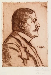 Portret van minister Jean-Baptiste Pasteur
