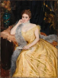 Portret van mevrouw Alice von Haartman