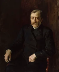 Portret van professor Carl Gustaf Estlander
