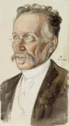 Portret van professor J. W. Runeberg