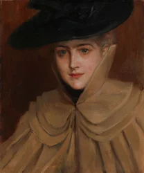 Portret van een jonge vrouw