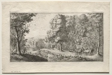 De Weg aan de Rand van het Bos