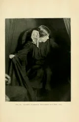 Eva Carrière produceert ectoplasma, Parijs, 8 mei 1912, uit 