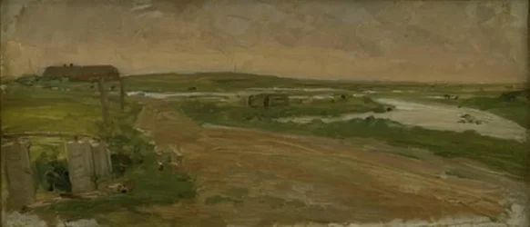 West-Jutlands landschap. Holmsland