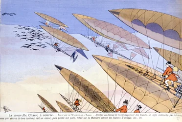 Karikatuur door Albert Guillaume (1873-1942) in "L
