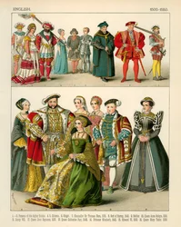 Engelse kostuums 1500-1550