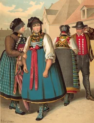 Duitse klederdracht, Bayern, Dachau