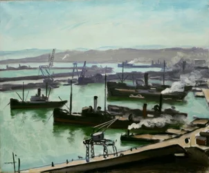De haven van Algiers