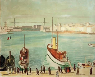 De haven van Marseille